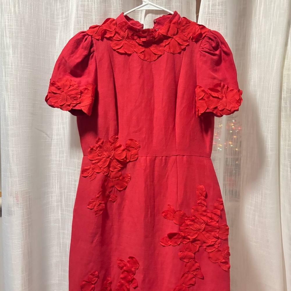 ANTONIO MELANI 8 size Vibrant Red Dress